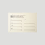 Cadeaubon van gerecycled papier voor ethische sportkleding