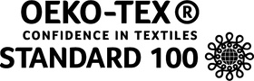 OEKO-TEX Logo Schwarz