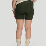 [PF84.Wood] Biker Shorts - Pine Green