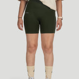 [PF84.Wood] Biker Shorts - Pine Green