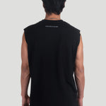 Ethical active tanktop for men in black