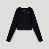[PF62.Wood] Longsleeve Crop Top
